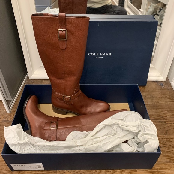 Brand new Cole Haan leather boots - Picture 2 of 11